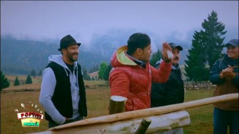 Cele două echipe trebuie să mulgă oile