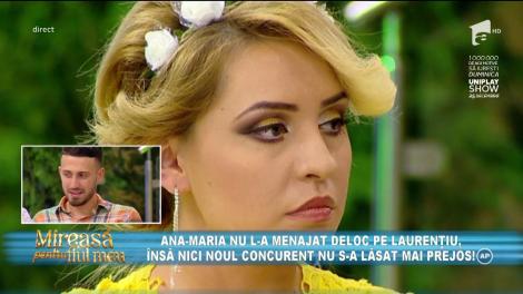 Ana-Maria către Laurenţiu: "Ai o faţă antipatică, eşti figurant "