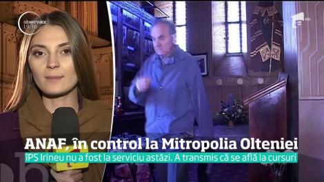 Inspectorii ANAF au descins la sediul Mitropoliei Olteniei. Au luat la puricat actele contabile ale instituţiei