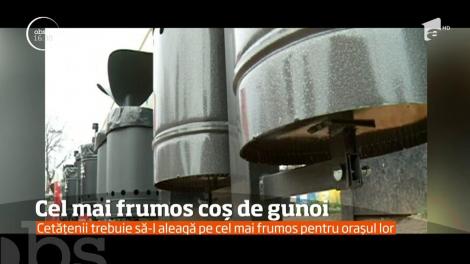 Expoziţie de coşuri de gunoi, în Constanţa