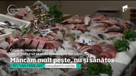 Meniurile cu peşte sunt alternativa ideală a meselor grele, de sărbători.