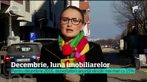 Luna cadourilor a ajuns să fie una dintre cele mai profitabile pentru dezvoltatorii imobiliari. Mulţi români vor să se mute în casă nouă până de Crăciun sau Revelion