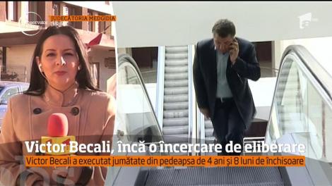 Victor Becali cere să fie eliberat înainte de termen