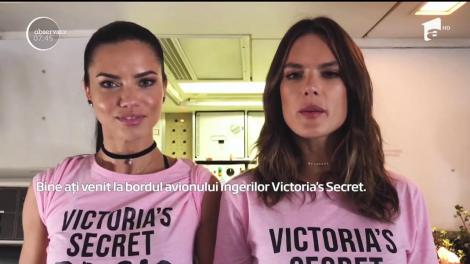 Zbor de vis cu îngeraşi Victoria's Secret