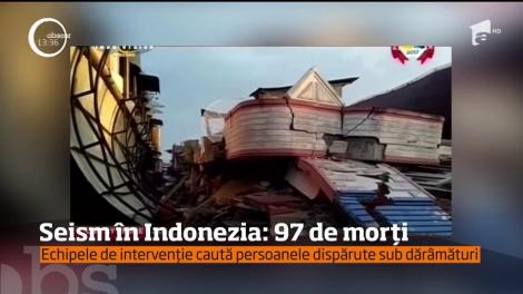 Crește numărul morților în cutremurul din Indonezia. A juns la 97 de victime