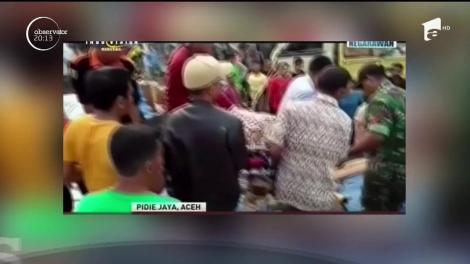 Cutremur devastator în Indonezia: Cel puţin 97 de oameni au murit