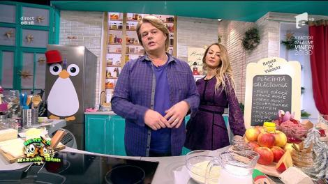 "Plăcintă gălăgioasă", un preparat delicios din piept de gâscă