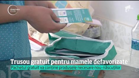 Mamele cu venituri reduse ar putea primi un cadou după naştere - trusoul bebeluşului