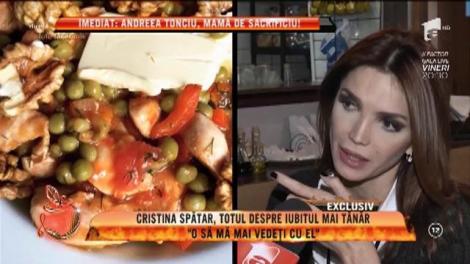 Cristina Spătar, totul despre iubitul mai tânăr: "O să mă mai vedeţi cu el"