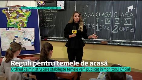 Copiii nu vor mai avea teme în vacanţa de iarnă