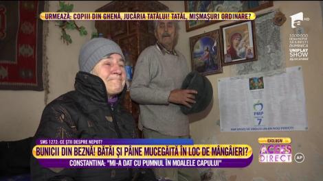 Bătuți, terorizați și amenințați!? Doi bunici, cu chipurile brăzdate de lacrimi și de griji își urlă exasperarea!
