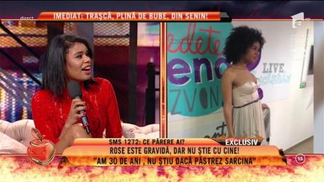 Rose, "mulatra lui Mazăre", e gravidă, dar nu ştie cu cine: "În perioada asta am avut doar doi bărbaţi"
