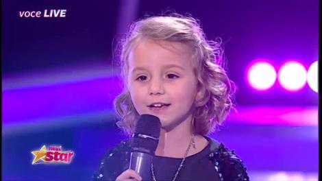 „We Will Rock You” doar cu Ștefania! La cinci anișori, puștoaica asta electrizează scena ca un adevărat rockstar!