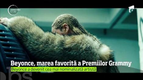 Beyonce, marea favorită a Premiilor Grammy! Diva are deja 62 de nominalizări la cele mai prestigioase trofee din industria muzicală