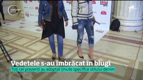 Cele mai îndrăgite vedete din România au participat aseară la o gală îmbrăcate în jeans!