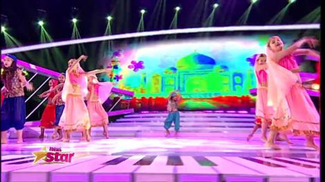 Dansuri spectaculoase ca-n filmele indiene! Scena „Next Star” s-a transformat într-un adevărat Bollywood grație celor de la Mini Vogue!