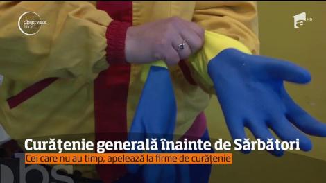 Produsele de curățenie sunt foarte căutate înainte de Sărbători