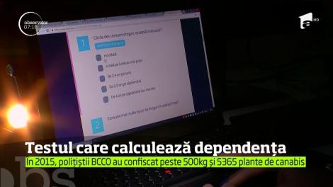 Testul care calculează dependenţa