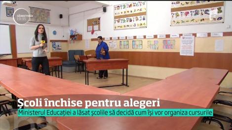 Școlile şi grădiniţele, din toată țara, se transformă în secţii de votare