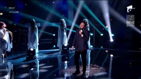 Delia feat. Kaira - Pe aripi de vânt. Vezi aici cum cântă Marcel Roşca, la prima gală live - X Factor!
