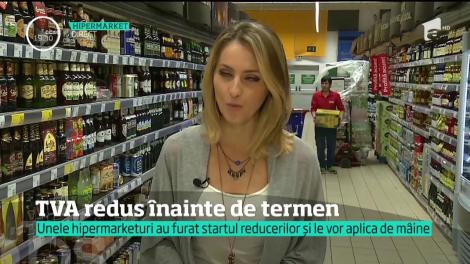 TVA-ul va scădea cu încă un procent pentru mai multe categorii de produse