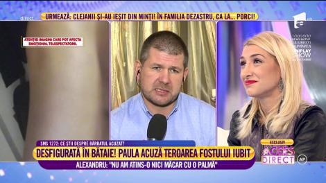 Iubitul Paulei Mihale: "Nu am atins-o nici măcar cu o palmă"