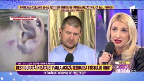 Paula Mihale despre iubit: "M-a târât de păr! M-a călcat în picioare, pe cap, pe față, pe mâini"