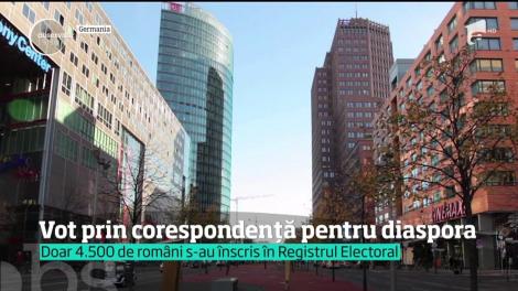 Vot prin corespondență pentru diaspora