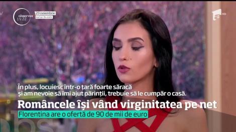 Româncele își vând virginitatea pe net