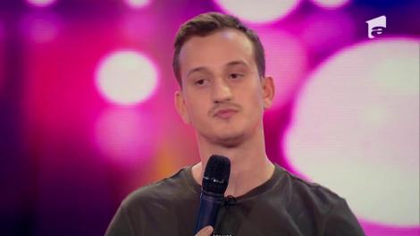 N-a fost în... man(e). Emoțiile finalei l-au copleșit pe Mane Voicu, iar glumele lui nu le-a smuls niciun zâmbet juraților!