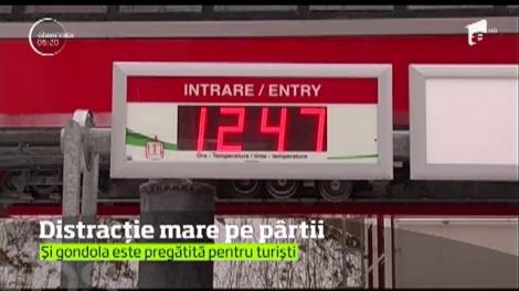 Hotelurile şi pensiunile din Poiana Braşov sunt pline de turiști