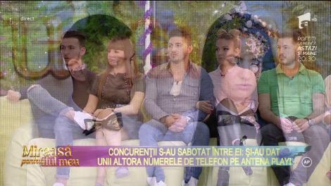 Dezvăluiri incendiare la „Mireasă pentru fiul meu”! Concurenții și-au dat numerele de telefon, chiar în emisiune!