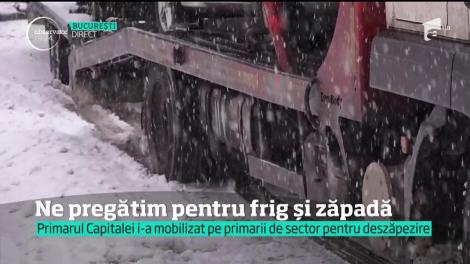 Avertizare meteo! Urmează ger şi ninsori viscolite!
