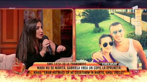 Mara Bănică, către soțul ei: ”Dacă nu ne căsătorim ajung la menopauză”