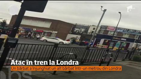 Atac armat în tren la Londra