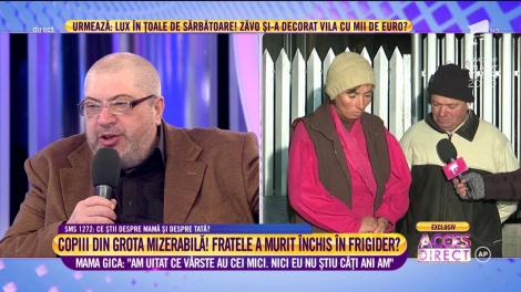 Tatăl copiilor din grotă: "Nu renunţ la niciunul dintre ei!"