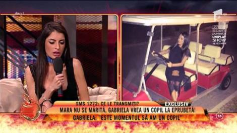 Gabriela Cristoiu vrea un copil la eprubetă: ”Nu pot rămâne gravidă”