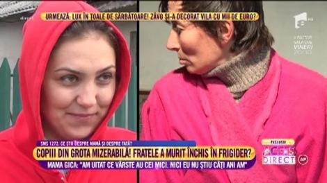 Copiii din grota mizerabilă! Mama: "Am uitat ce vârste au cei mici. Nici eu nu ştiu câţi ani am!"