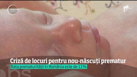 Criză de locuri pentru nou-născuții prematur