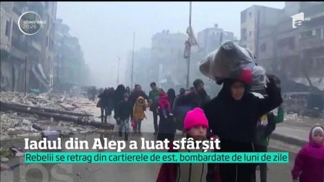 Iadul din Alep a luat sfârşit