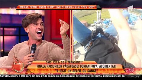 Moment de teroare dup ce Dorian Popa s-a accidentat grav: "Chemaţi ambulanţa! Îi curge sânge din cap!"