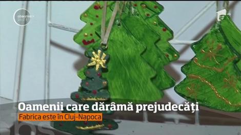 Prima fabrică din ţară care are angajaţi oameni cu sindromul Down s-a deschis în Cluj-Napoca