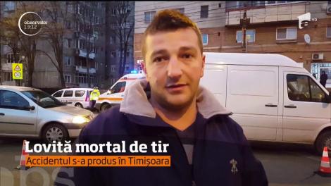 Lovită mortal de tir