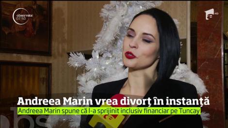 Prezentă la Gala Stars Awards, Andreea Marin a vorbit despre divorţul cu Tuncay