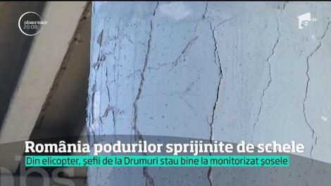 România podurilor sprijnite de schele