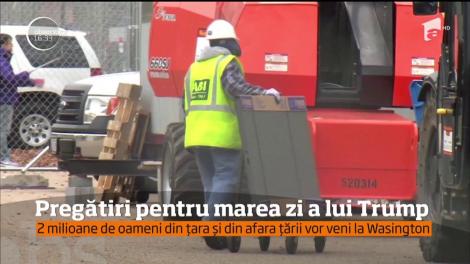 Ultimele pregătiri pentru punerea oficială &icirc;n funcţia de preşedinte SUA a lui Donald Trump