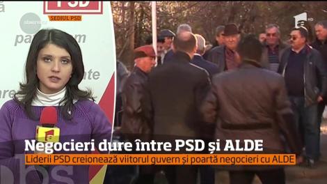 Negocieri dure între PSD și ALDE
