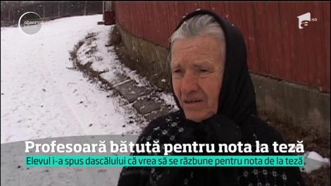 O profesoară de română din judeţul Vaslui a fost lovită de un elev de clasa a 6-a!