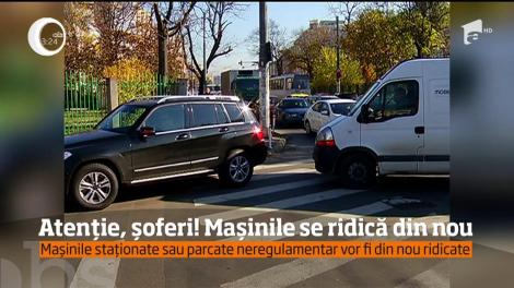 Atentie, șoferi! Mașinile se ridică din nou