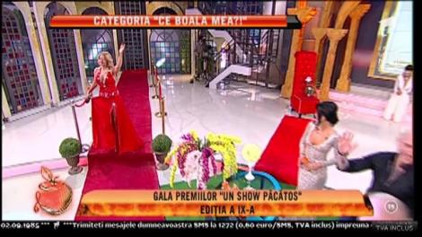 Gala premiilor ”Un show păcătos”, ediția a IX-a. Mariana Roșca, câștigătorea categoriei ”Ce boala mea?!”